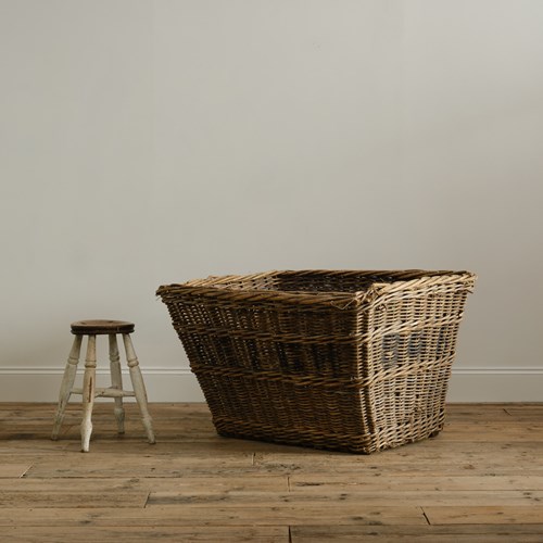 Large Crooked Mill Wicker Basket.