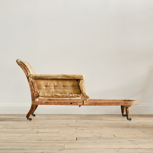 Mid 19Th Century Chaise Longue