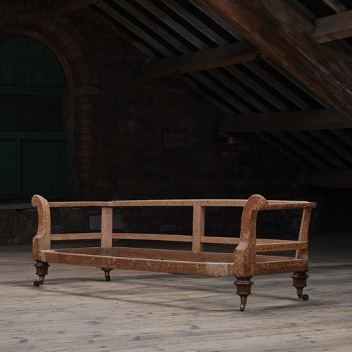 Mid 19Th Century Country House Sofa Frame.