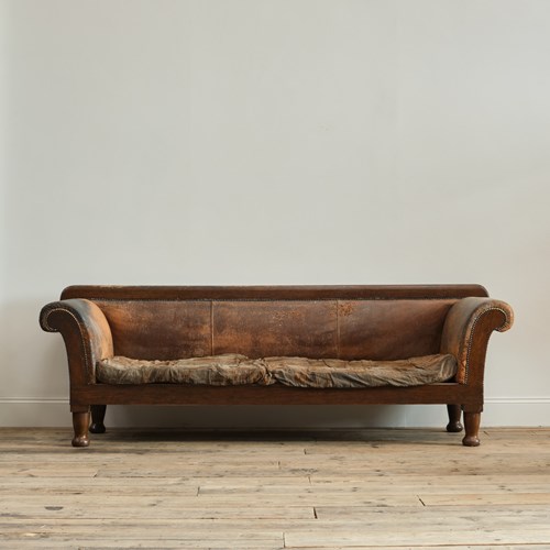 Huge Early 20Th Century Country House Sofa