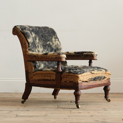 Mid 19Th Century Open Armchair By Holland And Sons