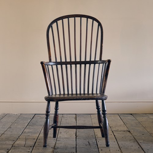 Early 19Th Century Hoop Back Windsor Chair