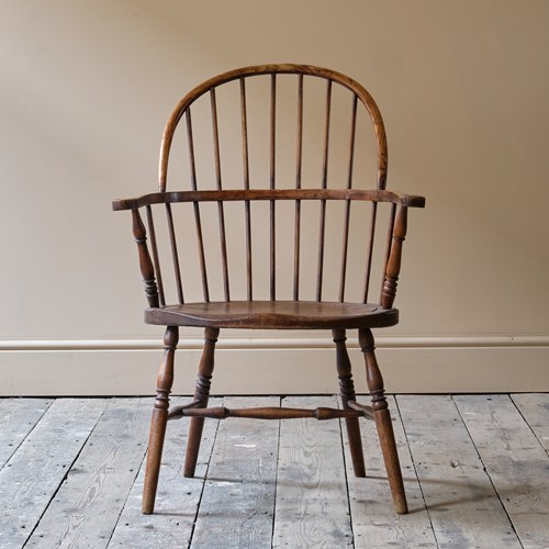 Early 20Th Century Hoop Back Windsor Chair