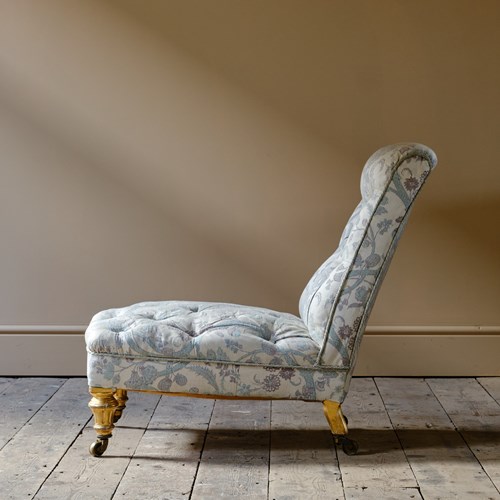 19Th Century Country House Slipper Chair