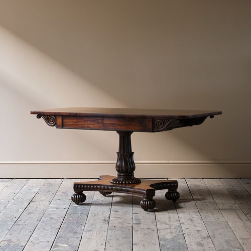 William IV Rosewood Sofa Table