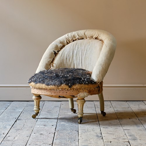 19Th Century Slipper Chair