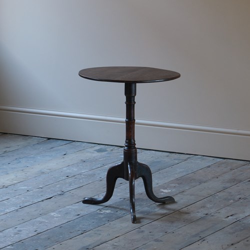 18Th Century Oak Side Table 