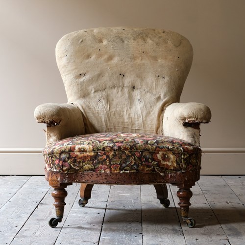 Mid 19Th Century Howard And Sons Armchair