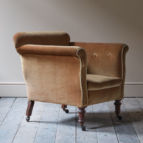 A Late 19Th Century Country House Armchair
