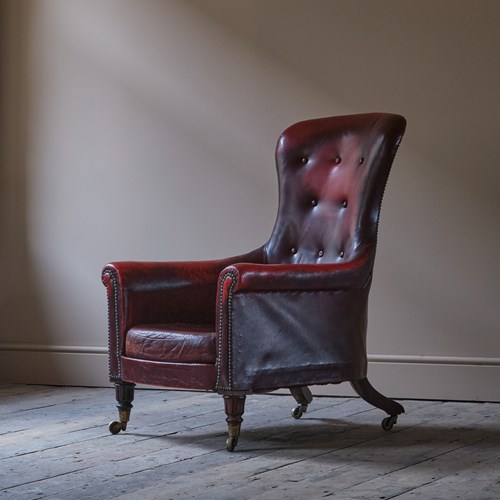 Regency William IV Library Armchair C1835