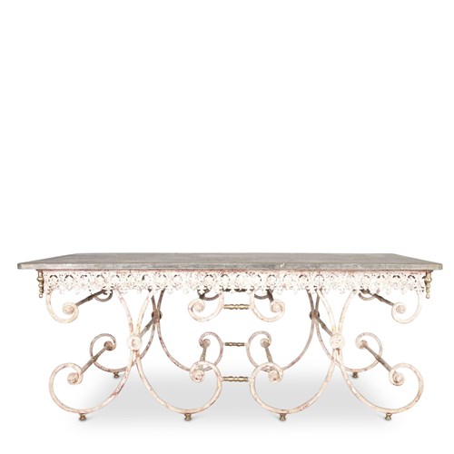 19Th Century French Large Scale Pattiserie Table