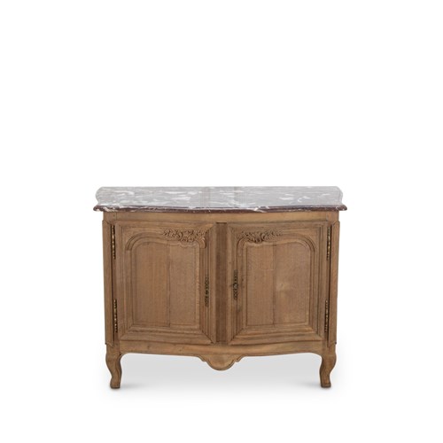 Oak Marble Top Buffet 