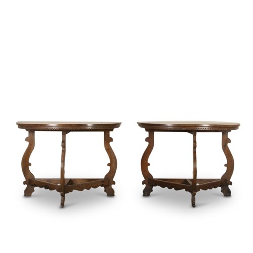 Pair Of Late 18Th Century Italian Console Tables