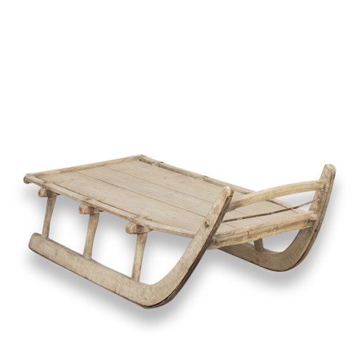 19Th Century French Alpine Sledge Or Sleigh