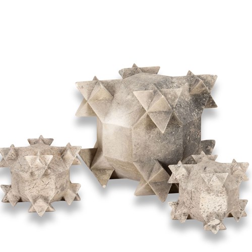 Set Of Three 18Th Century French Witches’ Stones