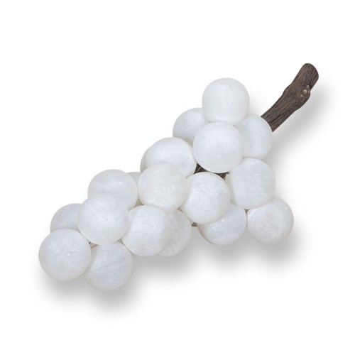 19Th Century Italian Alabaster And Marble Grapes