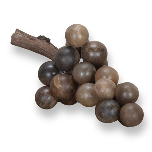 19Th Century Italian Alabaster And Marble Grapes