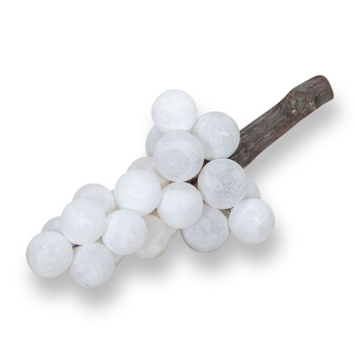 19Th Century Italian Alabaster And Marble Grapes