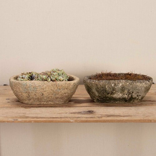  Pair Of 19Th Century French Stone Garden Planters Pair Of 19Th Century French S
