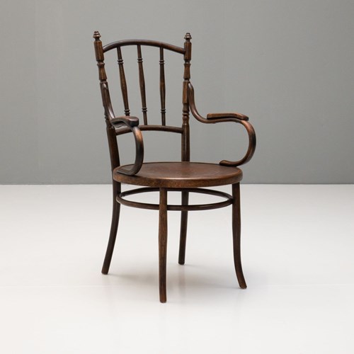 Austrian Bentwood Chair In The Thonet Style. 1900'S