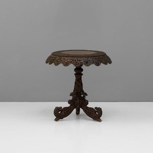 Carved Occasional Table