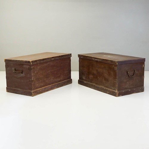 Pair Of Storage Boxes