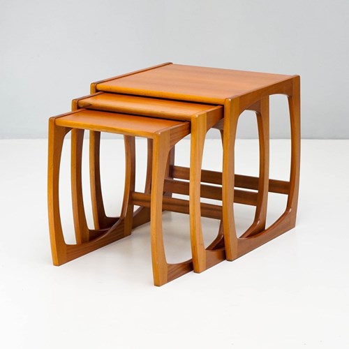 Mid-Century G-Plan Quadrille Nest Of Tables