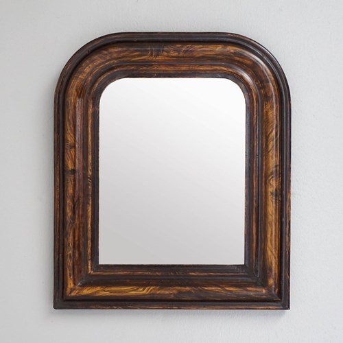 Wood Effect Mirror