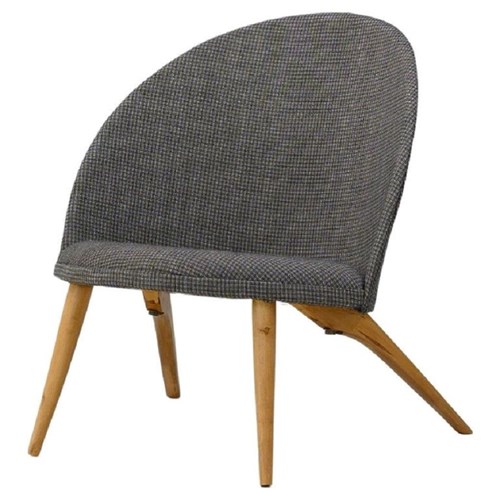 20Th Century Swedish Plywood Back Chair