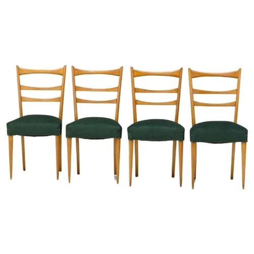 Set Of Four Mid-Century Dining Chairs