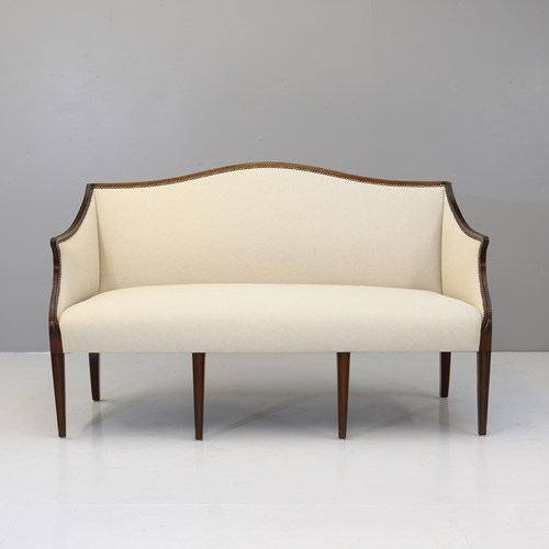 Camel Back Settee