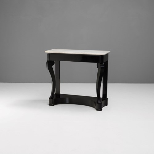 Ebonised Console Table