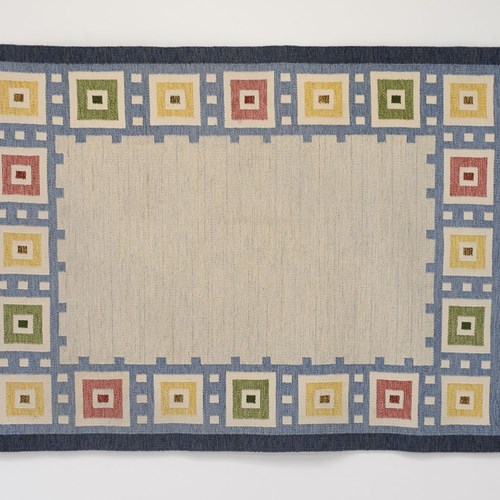 Large Mid-20Th Century Swedish Kilim