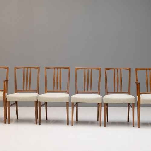 Set Of Six Dining Chairs By Gordon Russell