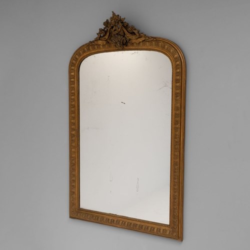 Gilded Overmantel Mirror