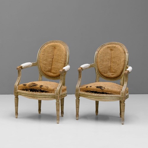 Pair Of Salon Armchairs