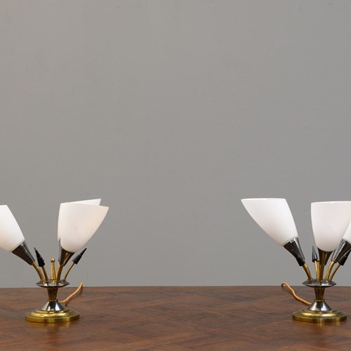 Pair Of Mid-Century Table Lights