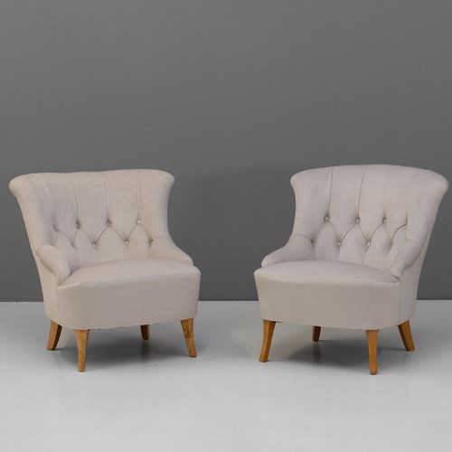 Pair Of Swedish Cocktail Chairs