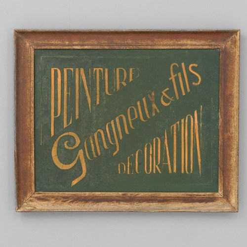 French Decorators Sign