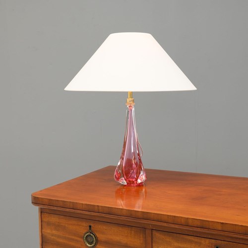 Vintage Crystal Table Lamp