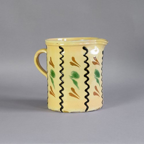 Yellow Earthenware Jug