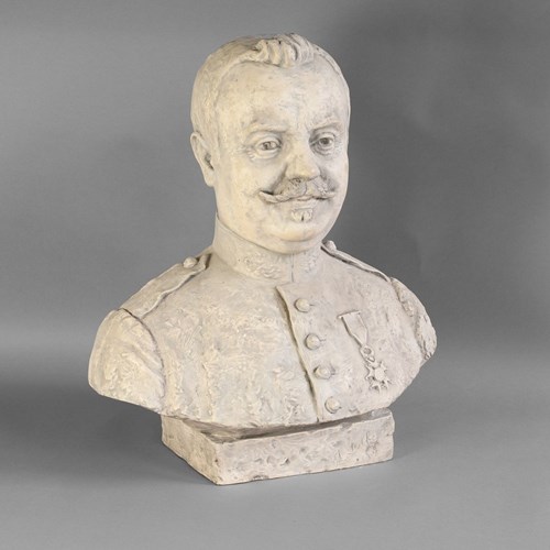 Plaster Bust