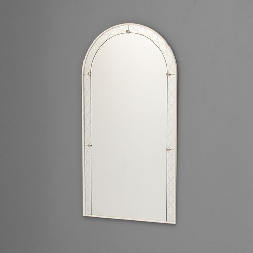 Arched Top Mid-Century Mirror