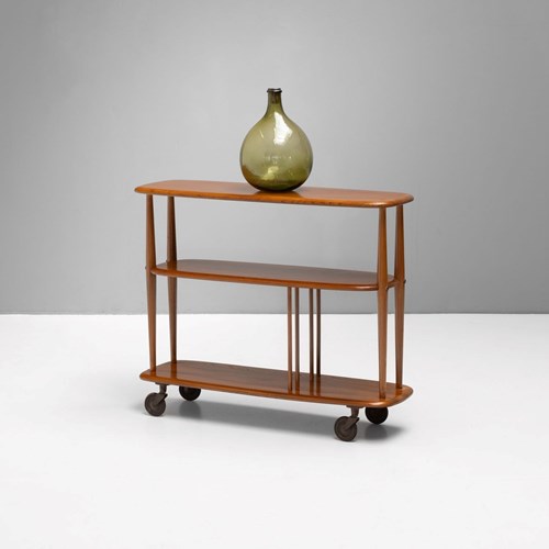 Elm Bookshelf By Lucian Ercolani For Ercol