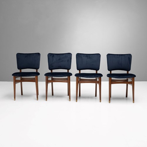 Set Of Four Mid-Century Dining Chairs