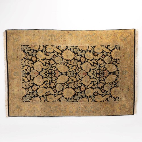 Black And Gold Rug