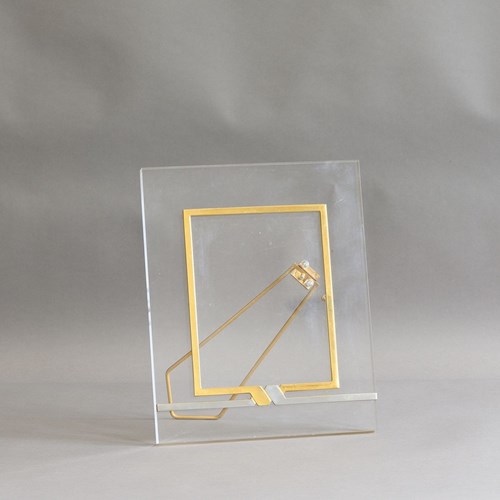 Lucite Picture Frame