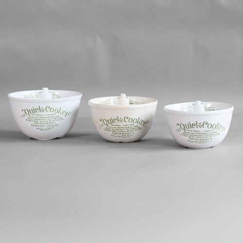 Set Of Three Quick Cooker Bowls