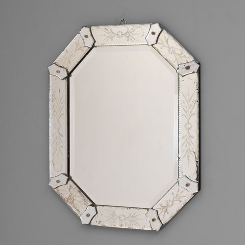 Octagonal Venetian Mirror