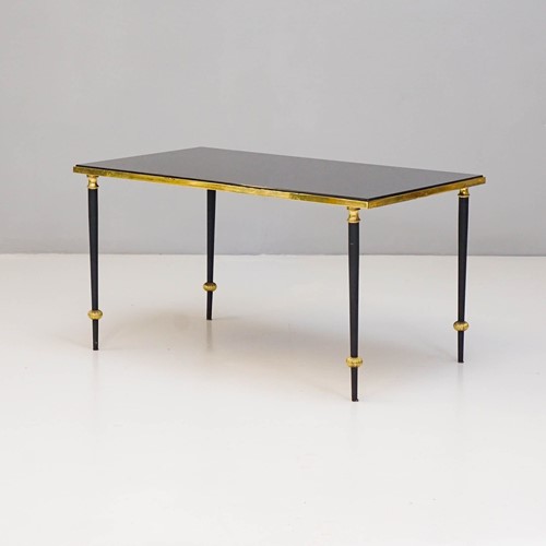 Black And Brass Coffee Table